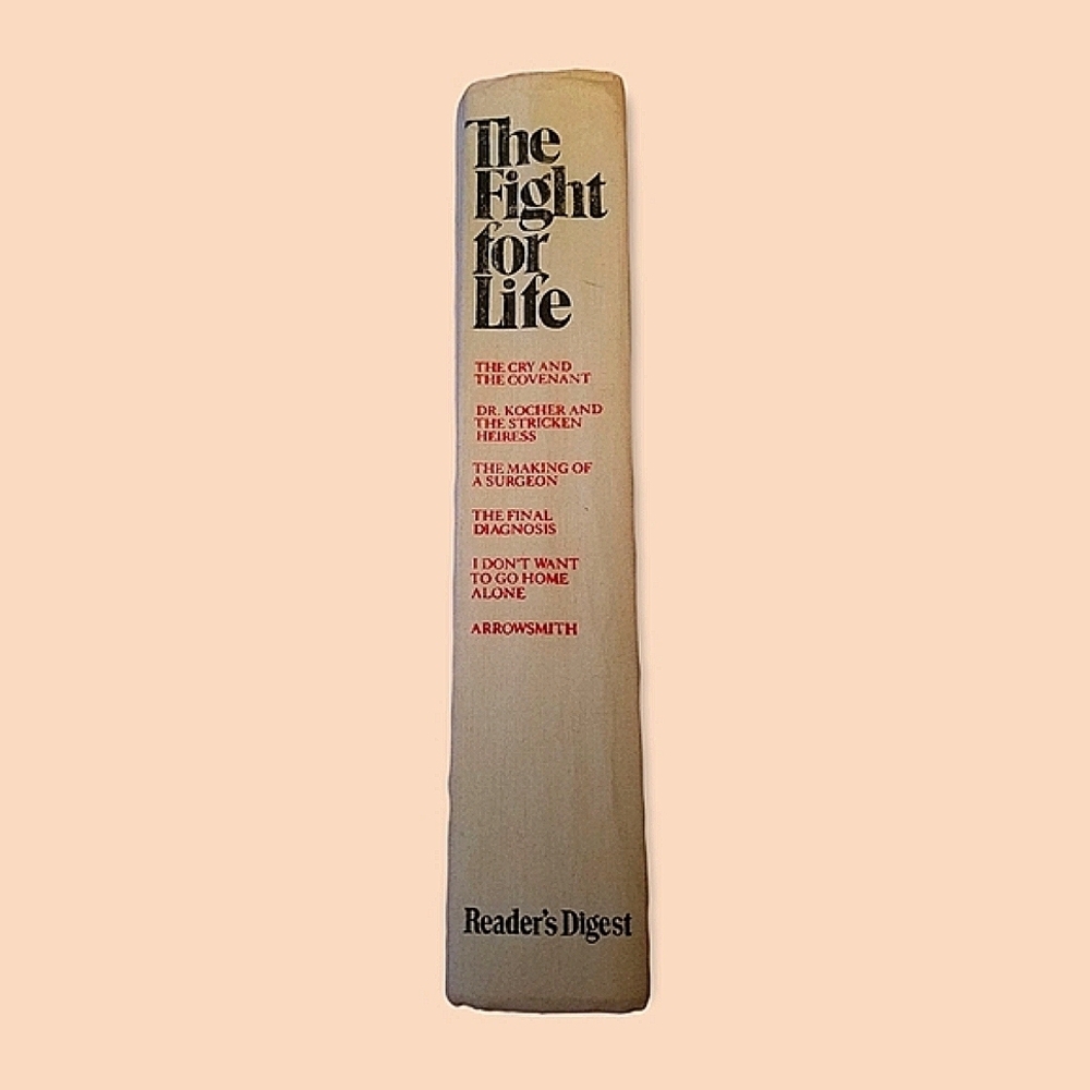 💖Reader's Digest "The Fight For Life" Book